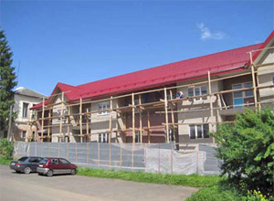 Строительство двухэтажного 12-ти квартирного жилого дома в поселке Лотошино московской обл., срок сдачи сентябрь 2011 год.